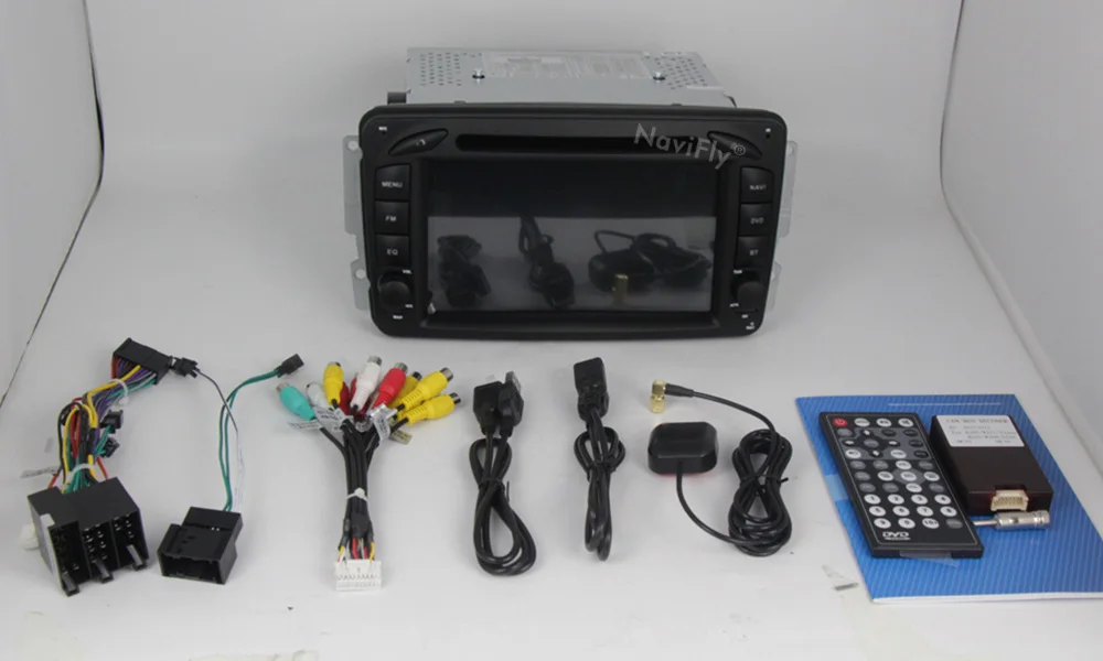 Cheap Navifly Windows ce 2DIN Car dvd player multimedia radio audio For Mercedes Benz W209 W203 W168 ML W163 W463 Viano W639 Vito RDS 10