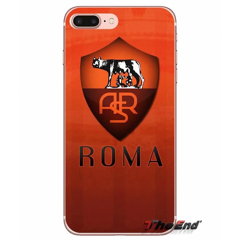 Как логотип Roma футбольные фанаты Clubhouse чехол для Samsung Galaxy S3 S4 S5 MINI S6 S7 edge S8 Plus Note 2 3 4 5