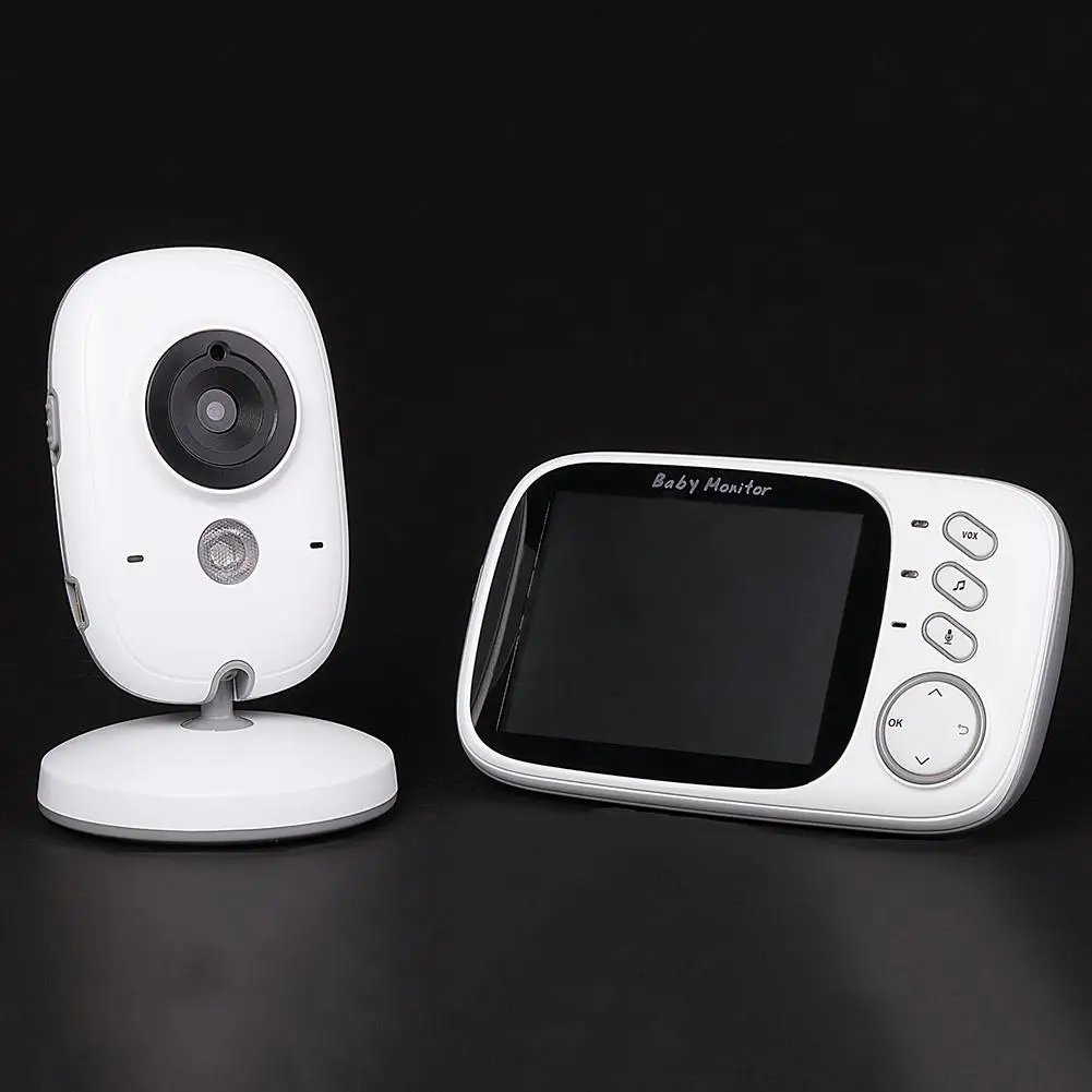 

Useful Hi-tech Kids Caring Accessories 3.2 Inch LCD Screen Baby Monitor with Night Vision & Temperature Sensor Portable