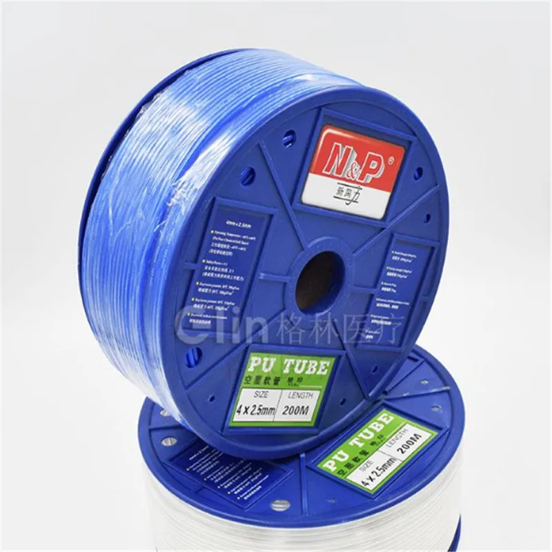 

A0038 15 Meters Dental water Pipe Air Pipe PU tube Dental Chair Unit Tubing Spare Parts materials dental chair integrated