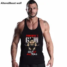 Мужская майка dragon ball, топы Goku Vegeta Saiyan с принтом, футболка для бодибилдинга, мужские топы для фитнеса, хлопковые майки для тренажерного зала, мужская одежда