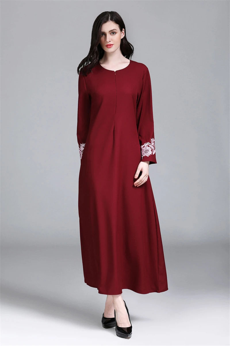Abaya Дубайский мусульманский костюм мусульманская одежда Турецкий Арабский Eid Mubarak платье для женщин