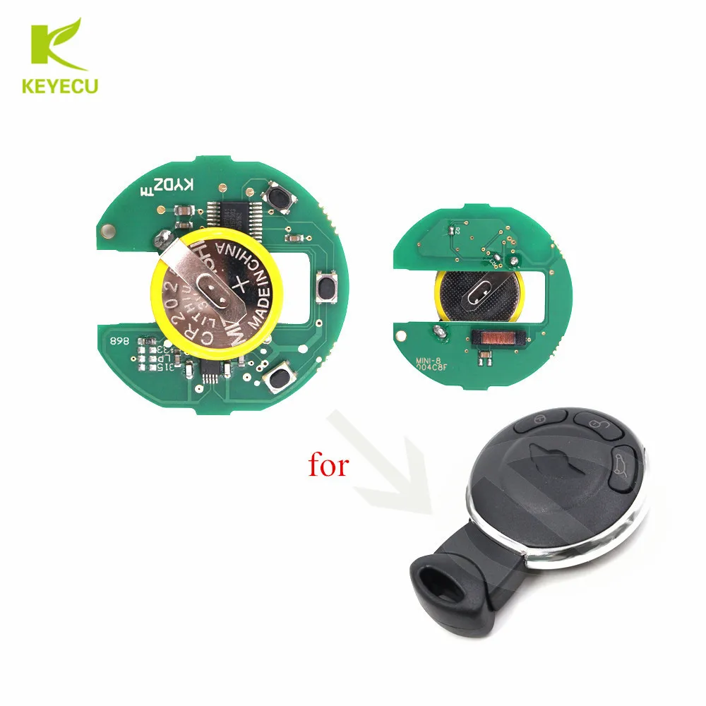 Аккумуляторная батарея KEYECU для BMW MINI Cooper 2007-2014 умная Дистанционная система Borad CAS