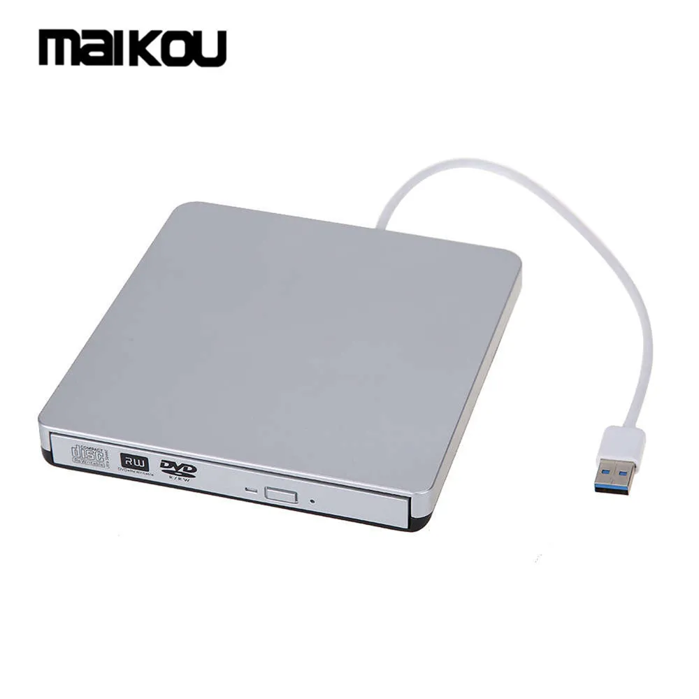 Maikou новый тонкий внешний драйвер USB 2 0 CD +-RW DVD DVD-RAM Writer совместимый с для ПК Mac