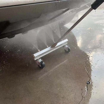 

Water Ground Brush 30Mpa Replace Accessory Car Washing Tool Replacement Pressure Chassis Clean 4-Nozzle