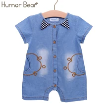 Humor Bear/Новинка года; модные комбинезоны с героями мультфильмов; одежда для маленьких мальчиков; повседневная одежда в ковбойском стиле; Одежда для мальчиков; детская одежда