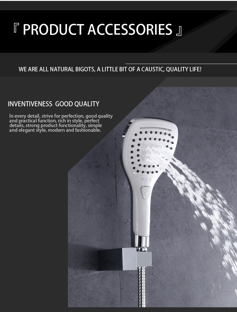 Светодиодный душевой набор для ванной комнаты кран Термостатический душ клапан Хромированная душевая панель душевой смеситель
