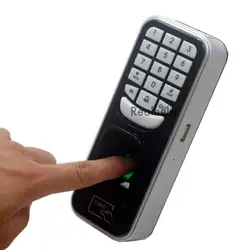 Клавиатура биометрическая поддержка 500 пальцев и 1000 карт биометрический ручной считыватель времени входная дверь доступ отпечатков