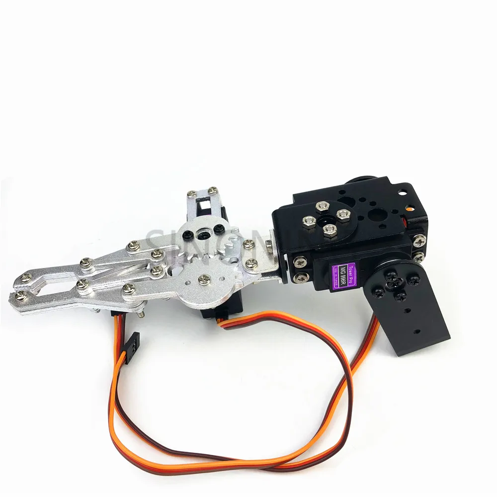 Buy 2 DOF Aluminium Manipulator DIY assembling Mechanical Arm Clamp Claw Kit