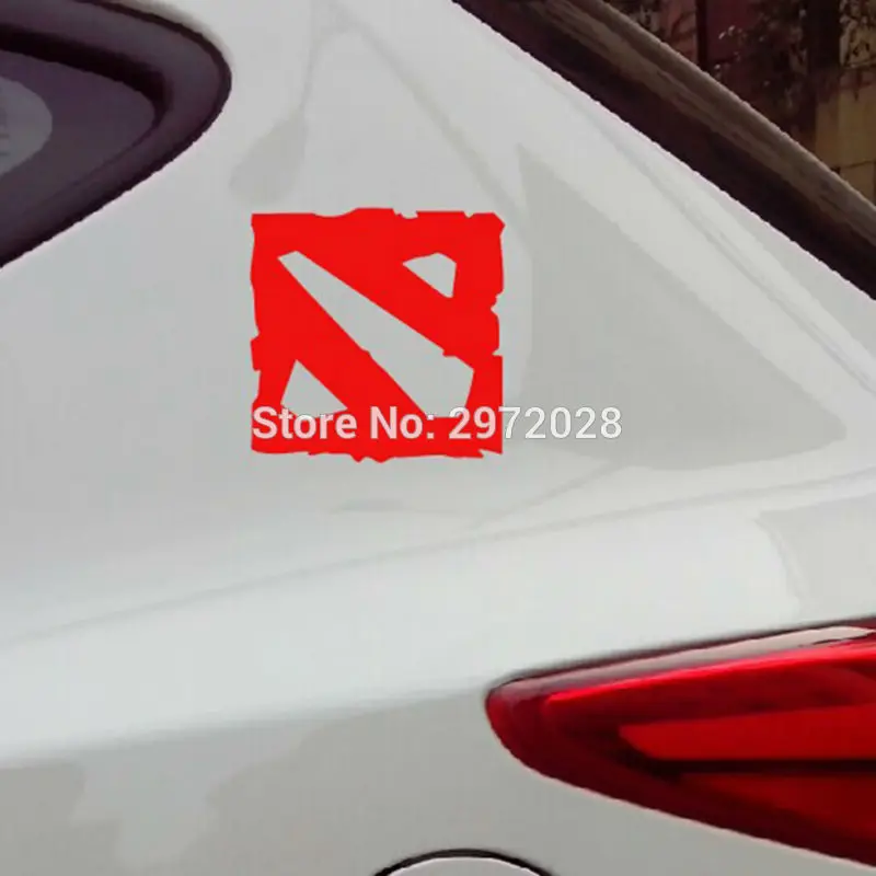

10 x New Style Dota Defense of the Ancients Car Creative Decorative Auto Decal Cartoon Reflective Car Body Decal Pattern Vinyl