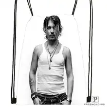 Изготовленная на заказ походная сумка на шнурке, милый рюкзак для детей(черная спинка) 31x40 см#180611-03-123