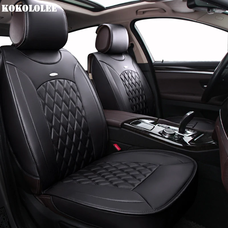 Чехлы для автомобильных сидений kokolee чехлы из искусственной кожи Audi TT A6L R8 Q3 Q5 Q7 S4