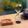 Free ship 1Pcs Awaglass Hand-blown Timer clock Magnet Magnetic Hourglass ampulheta crafts sand clock hourglass timer Christmas 3