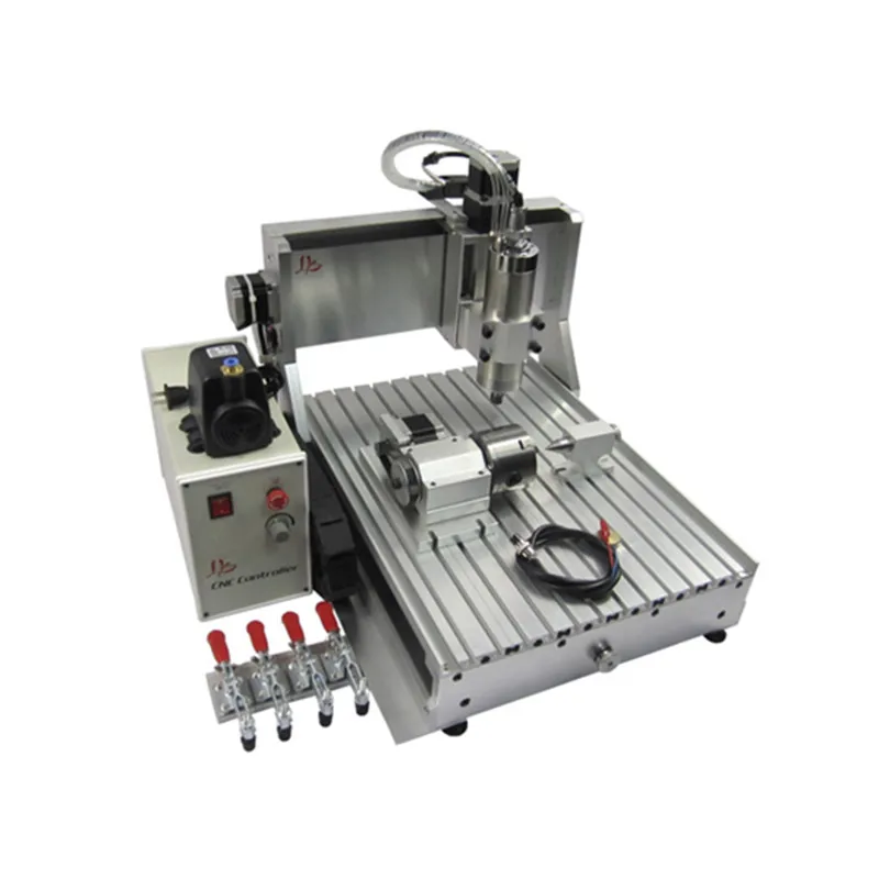 4axis cnc wood machinery 3040Z VFD1.5KW with rotary axis and 1.5KW spindle for metal 3D cnc router 4axis cnc wood machinery 3040Z VFD1.5KW with rotary axis and 1.5KW spindle for metal 3D cnc router