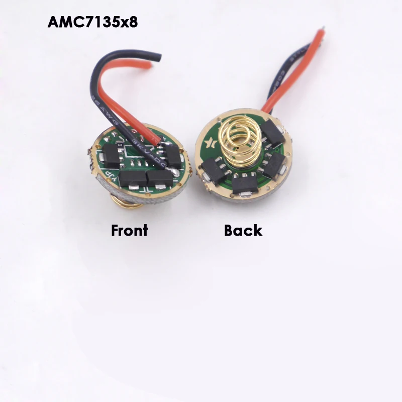 16 мм 20 CREE XM L2 U3/XP L V5/HI V3 LED Star 1A холодный белый медный корпус + 17 AMC7135x12 фонарик|cree xm-l2