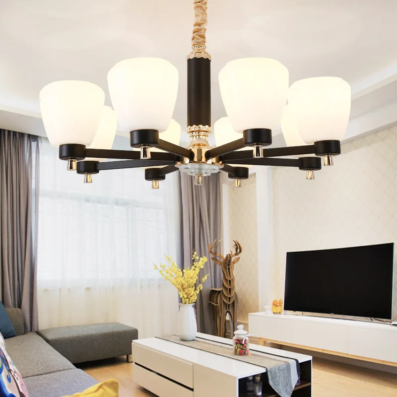

Modern LED chandelier living room suspended lamp home suspension luminaires bedroom lighting fixtures dining room hanging lights