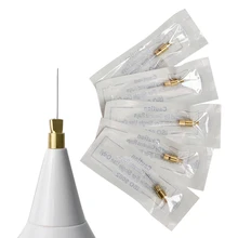 Горячая 5 шт микро Ручка удаления тонкие иглы для развертки пятна метка на коже крот веснушки лазерной плазма, точка ручка для тату иглы