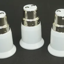 B22 к E27 Винт лампа адаптер установки конвертер держатель База гнездо