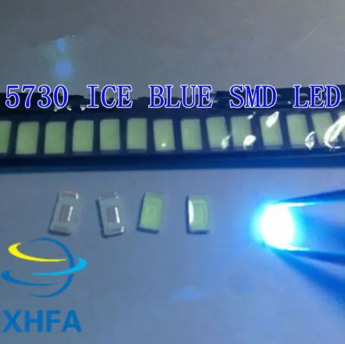4000 шт. 5630 Ледяной Синий 5730 smd СВЕТОДИОД светоизлучающие диоды 40-45 лм для