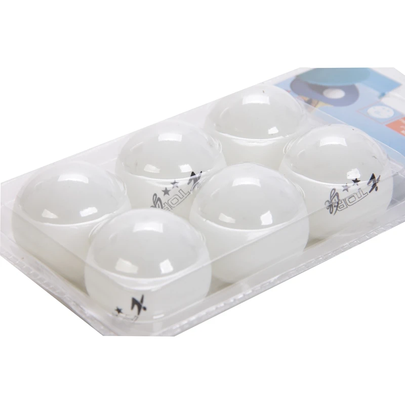 6Pcs Whiteyellow Ping Pong Balls Durable 40mm Star Standard Table Tennis Ball Practice (9)