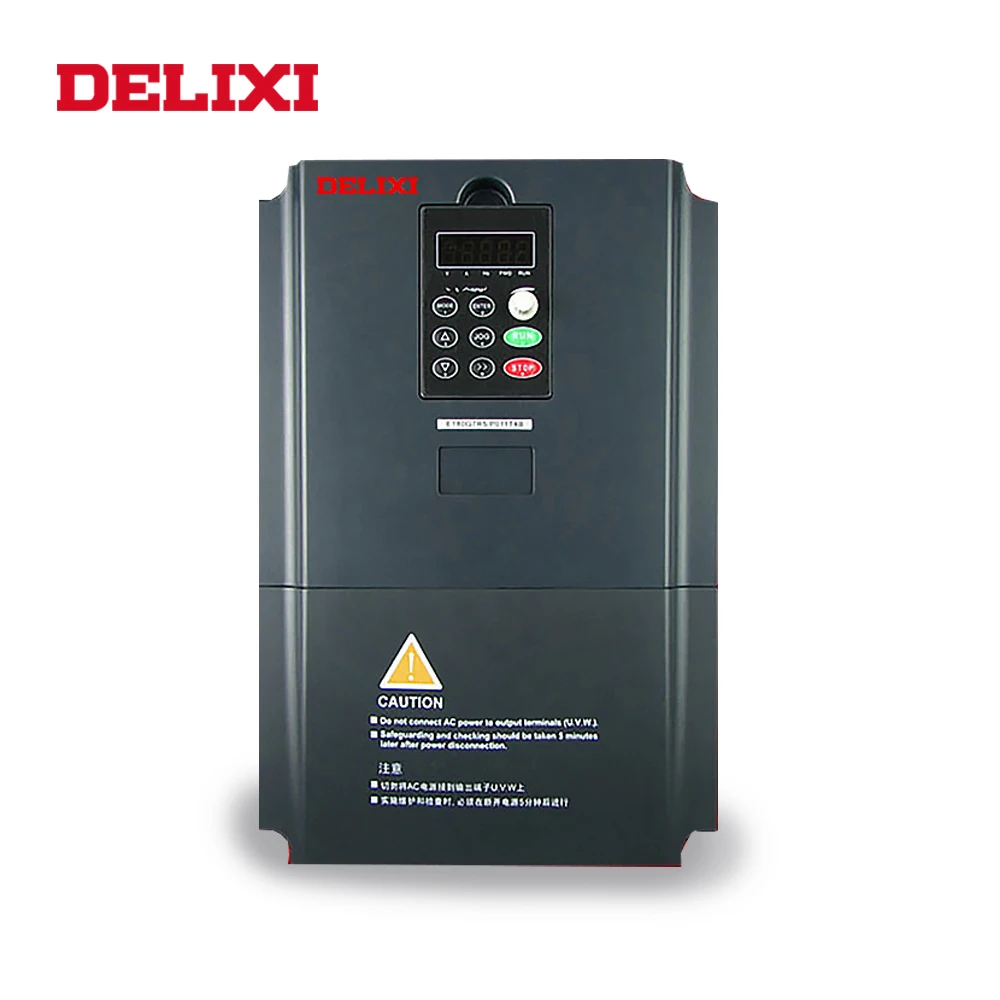 Преобразователь частоты DELIXI 1 5 кВт AC 380 В 3 фазный вход приводы VFD для контроля