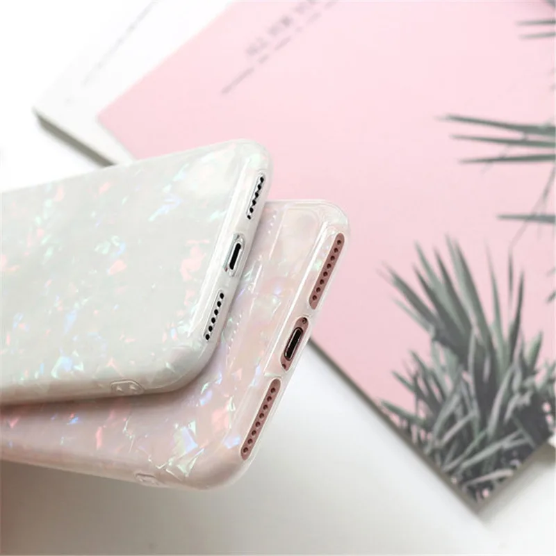 Shining Glitter Phone Case For iPhone 7 8 Plus Dream Shell Pattern Cases For iPhone XR XS Max 6 6S Plus Soft TPU Silicone Cover Shining Glitter Phone Case For iPhone 7 8 Plus Dream Shell Pattern Cases For iPhone XR XS Max 6 6S Plus Soft TPU Silicone Cover