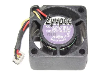 

KD0502PHB2-8 5V 0.55W 25*15mm 3 wires 3 pins ball bearing dc cooler fan for micro devices