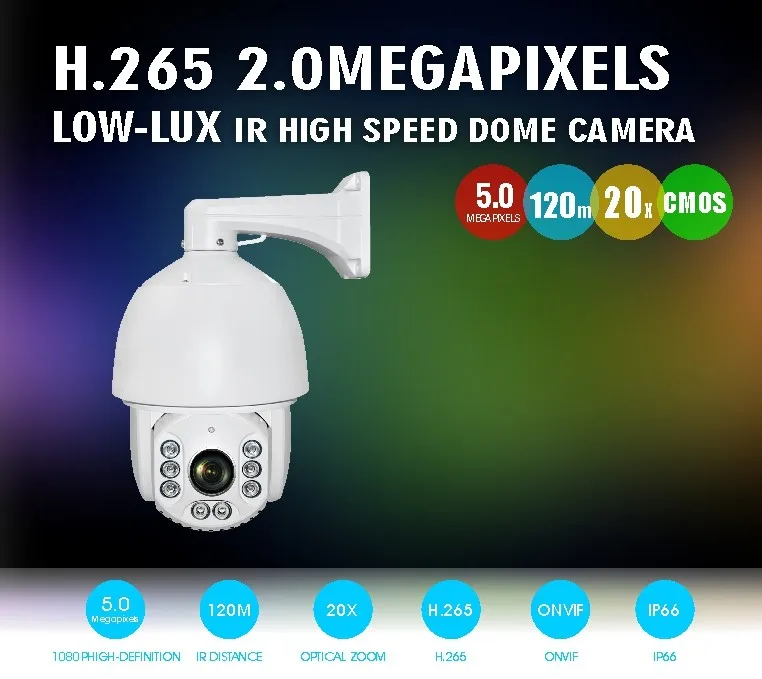 H.265 PTZ CAMERA 2mp