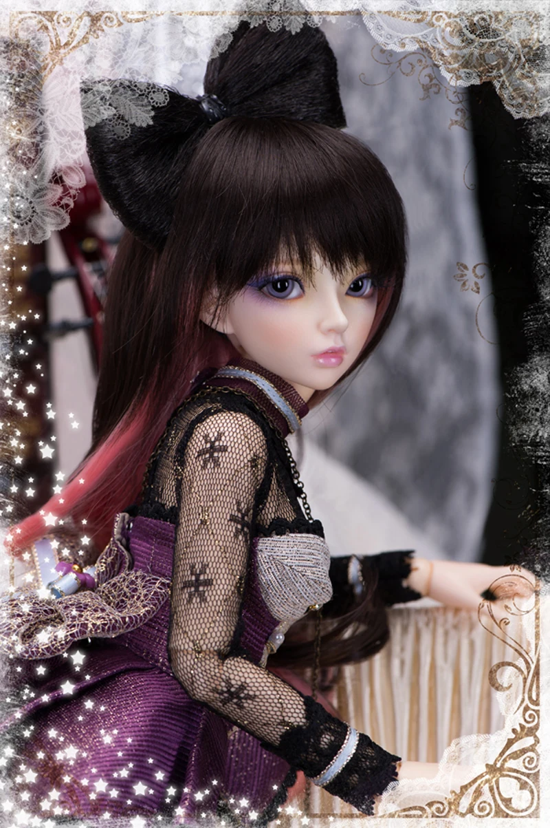 Новое поступление кукла 1/4 BJD/SD модный стиль для маленькой девочки подарок