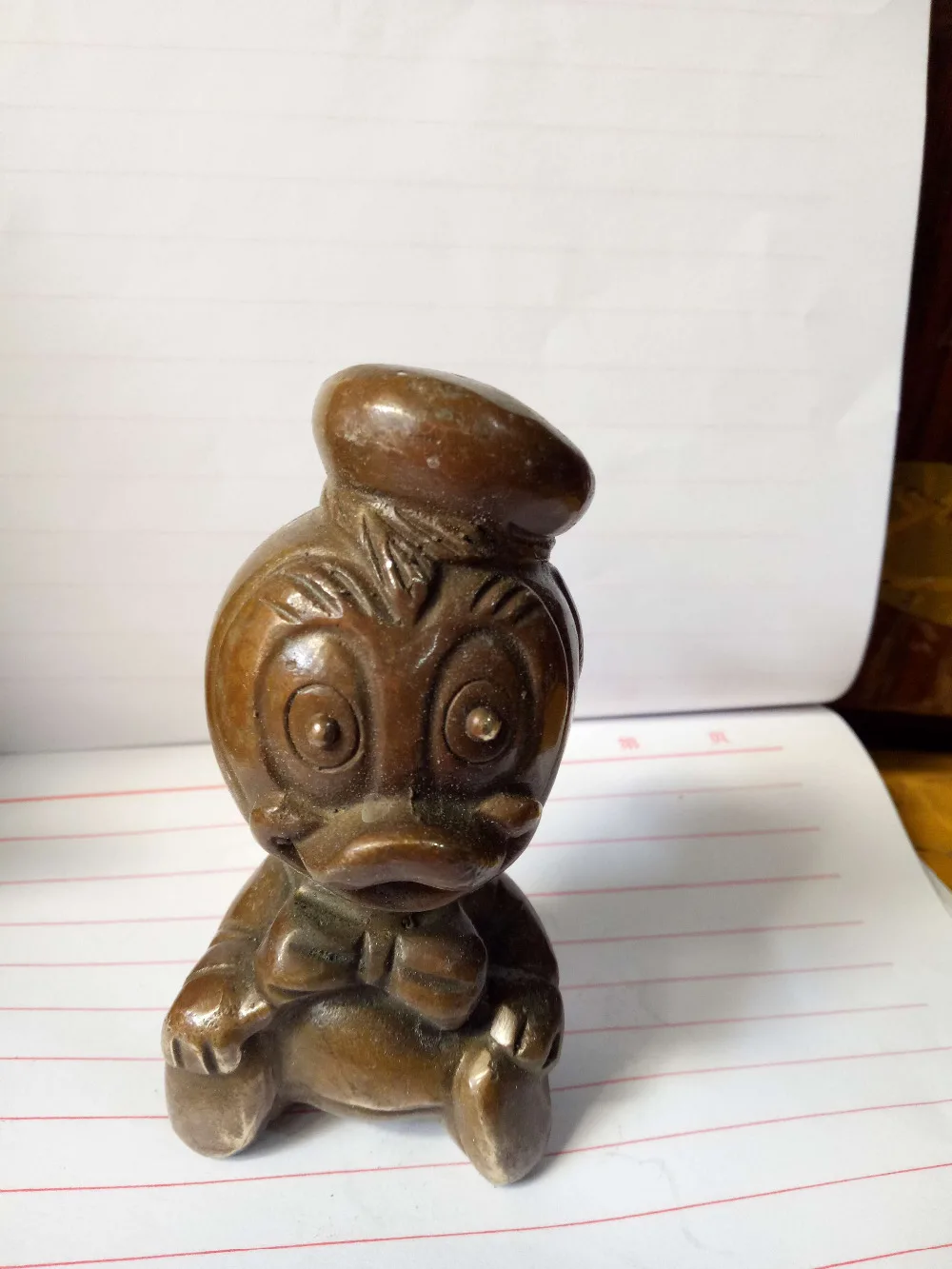 

Chinese China Folk Culture Bronze Statue Lucky Duck Sculpture