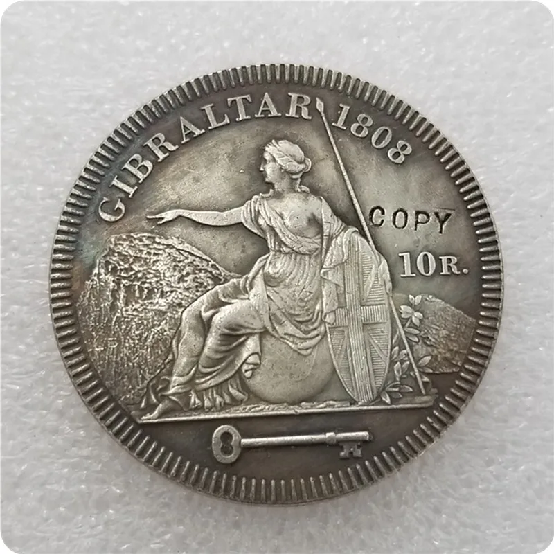 Копия копии 1808 британская Корона Джордж IV Монета серебряная КОПИЯ БЕСПЛАТНАЯ