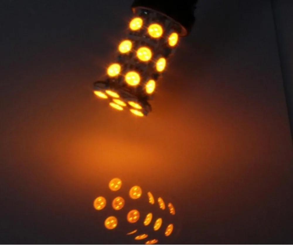 Стробоскоп BA15S BAY15D 1156 вспышка 1157 5050 27SMD всегда яркий светильник 24 В ba15s поворотный
