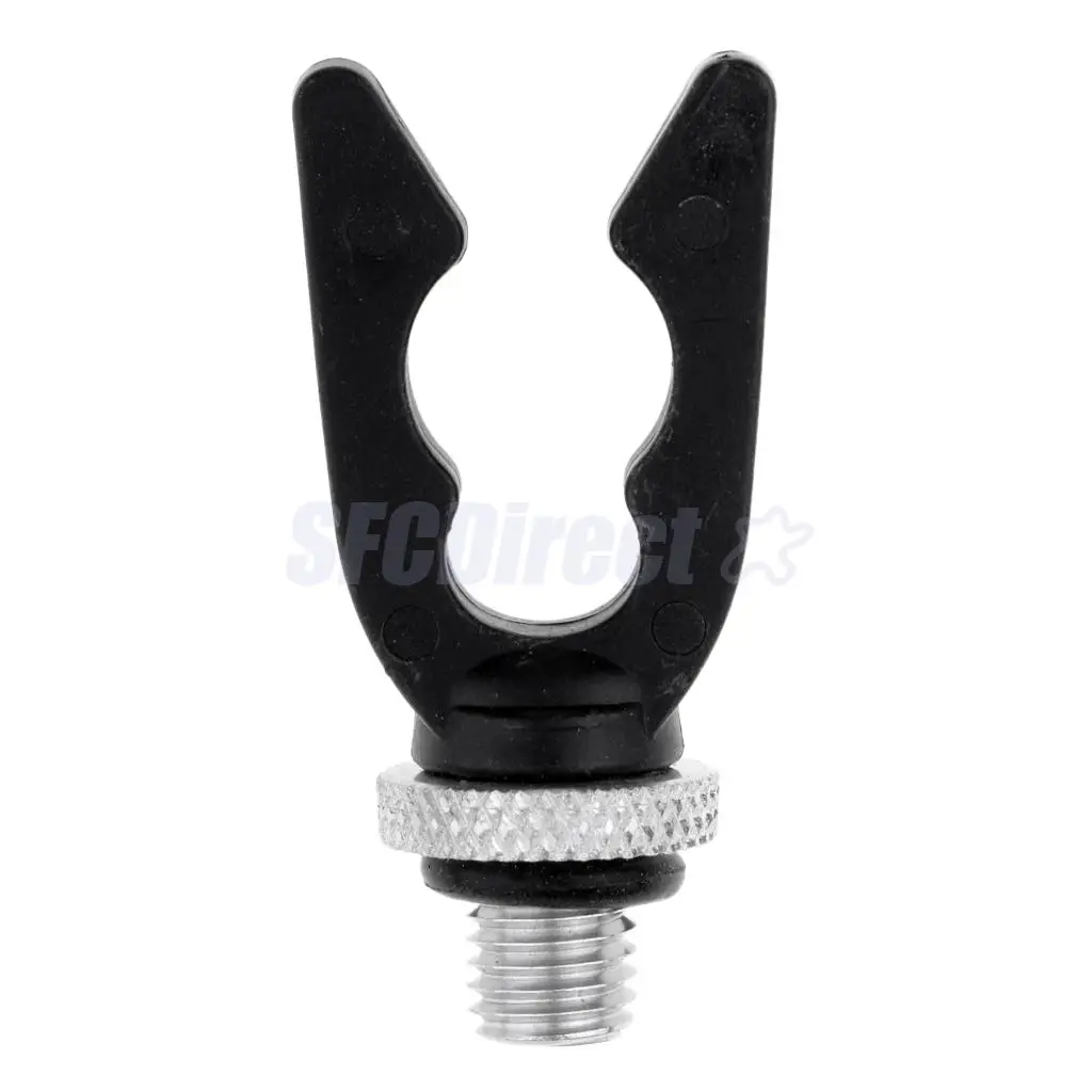 Plastic Fishing Rod Stent Rest V head Fising Grip M3/8 Thread Connector for Carp Fishing, 6 Models