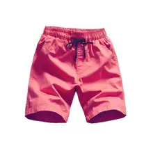 Плюс размеры летние спортивные для мужчин однотонный с кулиской шорты для женщин фитнес пятый брюки девочек модные