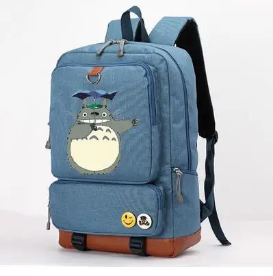 Новинка рюкзаки унисекс Miyazaki hayao Холщовый Рюкзак TOtoro аниме Tonari no Totoro рюкзак