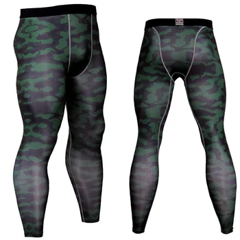 

2018 Sports tight men pants compressed basketball running pants stretch pants training quick drying sweat absorption