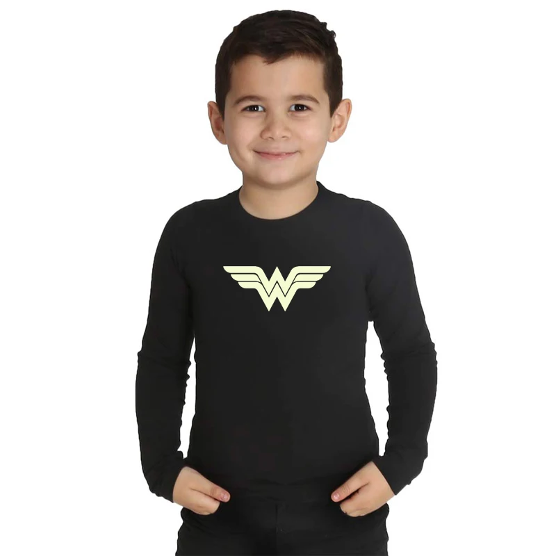 LYTLM/детская одежда футболка Fille/Детские топы для девочек, футболка Wonder Woman футболки для девочек с длинными рукавами