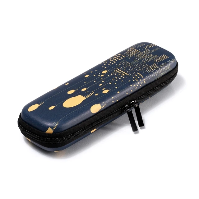 Tablet Accessories Zipper Case Carrying Bag PU Leather For iPad Pencil Samsung Stylus Pen Light Bulb Pattern