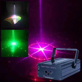 

3 Lens 48 Patterns RGB Laser Lights Music Show DJ Disco Laser Projector Galaxy Sky Effect Full Color Bar Dance Party Lights