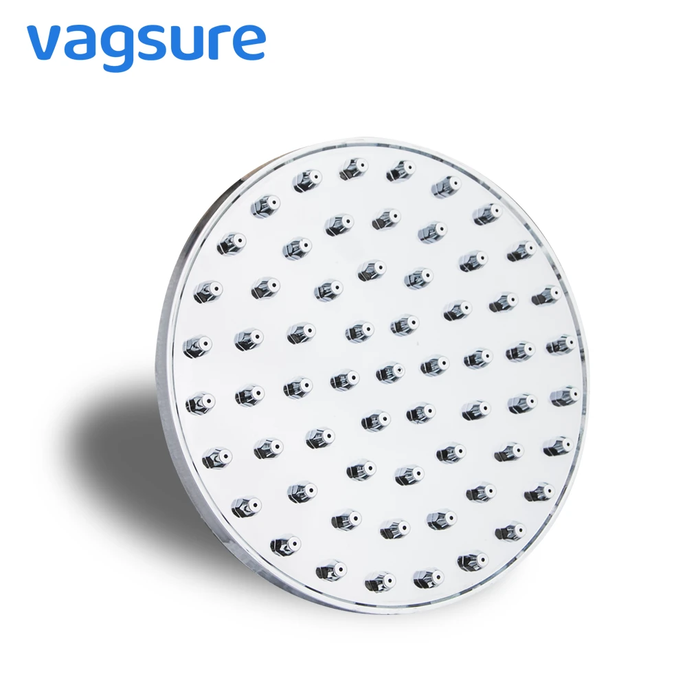 

ABS Chromed Round Diameter 15cm Top Shower Head Ceiling Mounted Water Saving Overhead Shower Head Shower Room Cabin