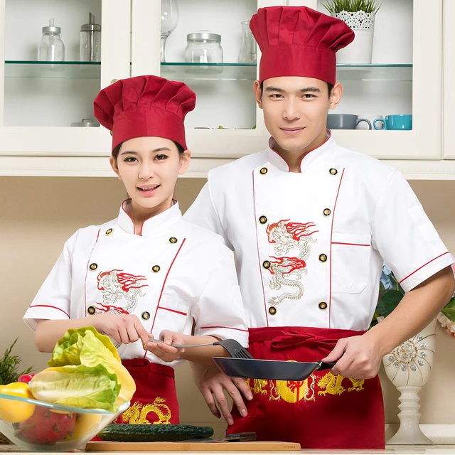 Chef Uniform Hotel Restaurant Kitchen Long  Chef Clothing Hotel Restaurant  - Chef - Aliexpress