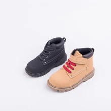 2016 High Quality New Children Martin Boots New Fashion Warm Snow Boots Kids Winter Fashion Warm