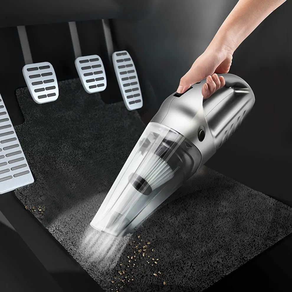 120 W High Power Wiederaufladbare Cordless Wet & Dry Tragbare Auto Hause Staubsauger