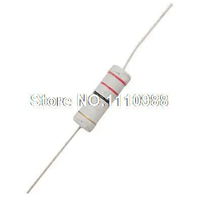 50 Pcs 5 W 5 W Metal oxide Film Résistance Axial Lead 100 Ohm ± 5/% tolérance