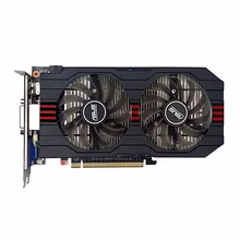 Used,original ASUS GTX750TI 2G DDR5 128bit HD video card,100% tested good!