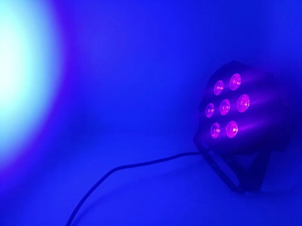 Светодиодный 7x18 Вт светодиодный мини-светильник с подвижной головкой 6в1 RGBWA+ UV профессиональный для сценического эффекта для дискотеки, DJ, музыка, вечерние, Клубные, танцевальные, светодиодный