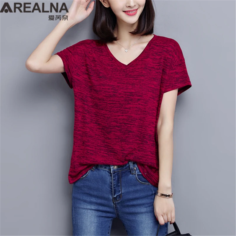 

Korean Fashion 2019 Summer Oversized T Shirt Women Short Sleeve Striped Tunic Woman Tshirt Plus Size Ladies Tops Tee Shirt Femme