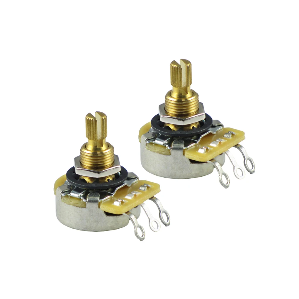 Buy 2pcs Electric Guitar Potentiometers Pots A500K CTS