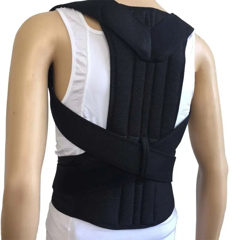 Ортопедический Корректор осанки для здоровья бандаж плечо нижний позвоночник пояс для поддержки спины плюс размер облегчить боль