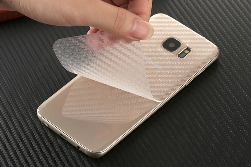 10 шт. ACK 3D углеродное волокно задняя пленка для samsung Galaxy S9+ Note 8 S8 S8+ S7 Edge S6 Plus задняя матовая защитная пленка(не стекло